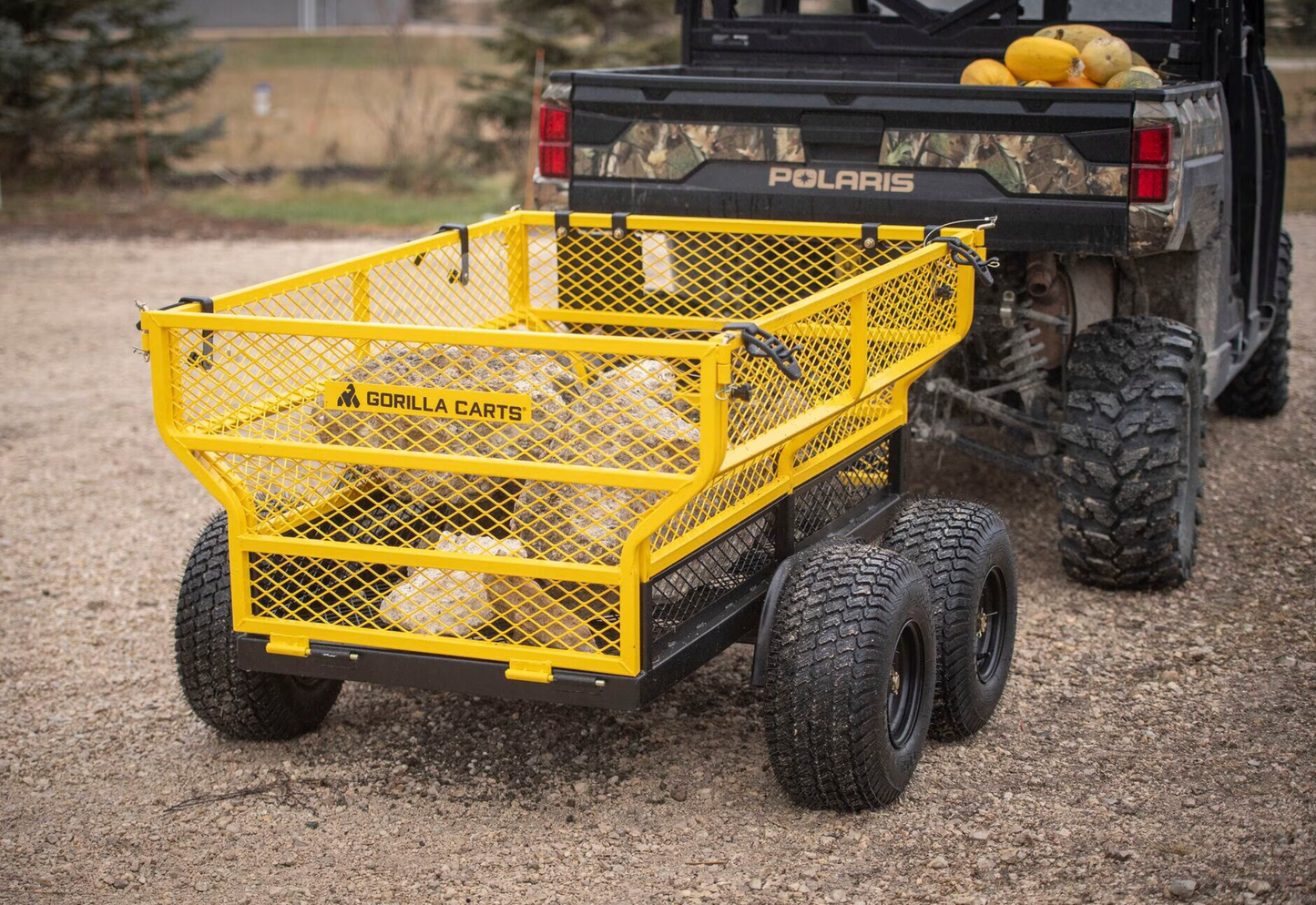 HEAVY DUTY CRAWLER TRAILER