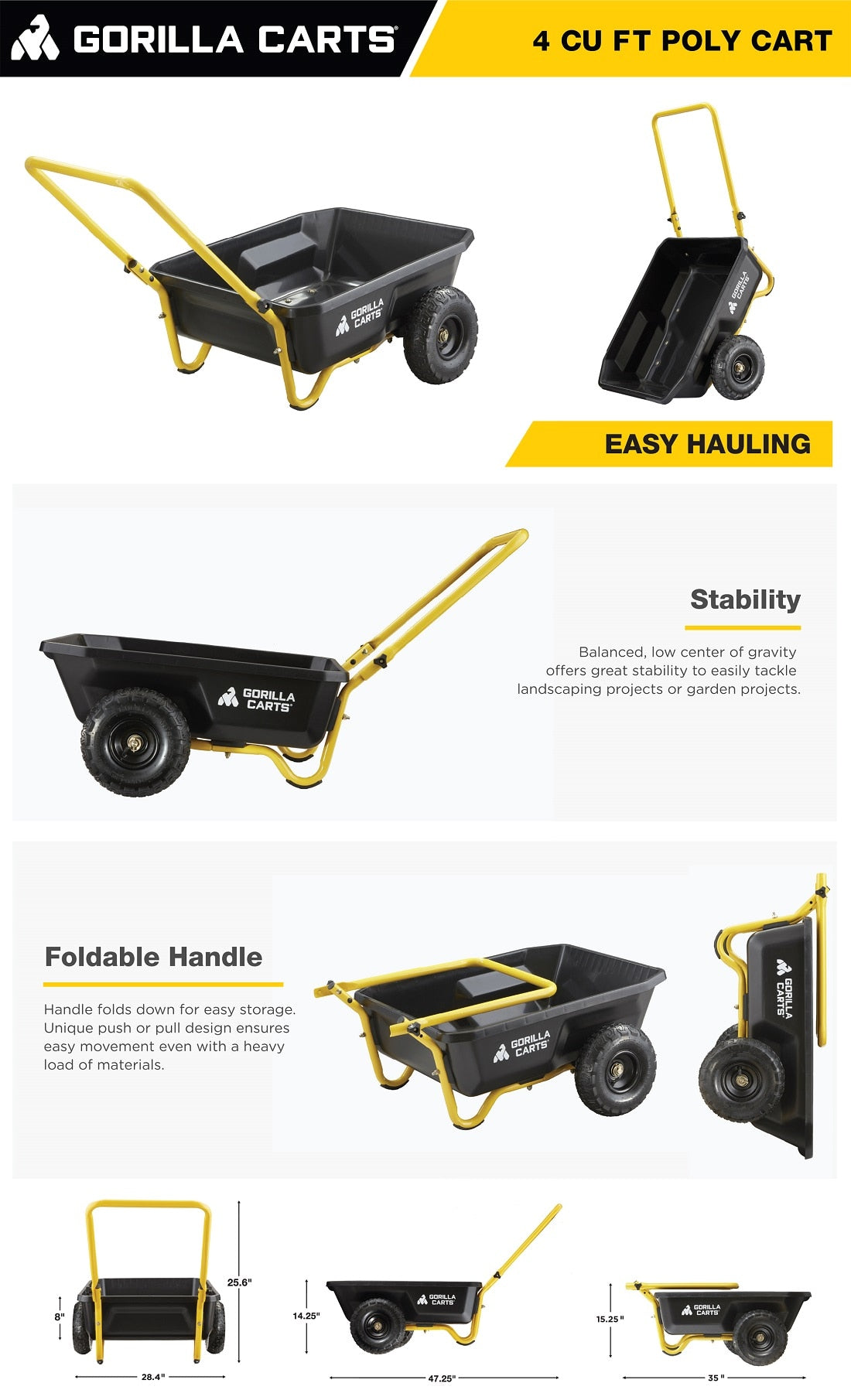 136KG YARD CART