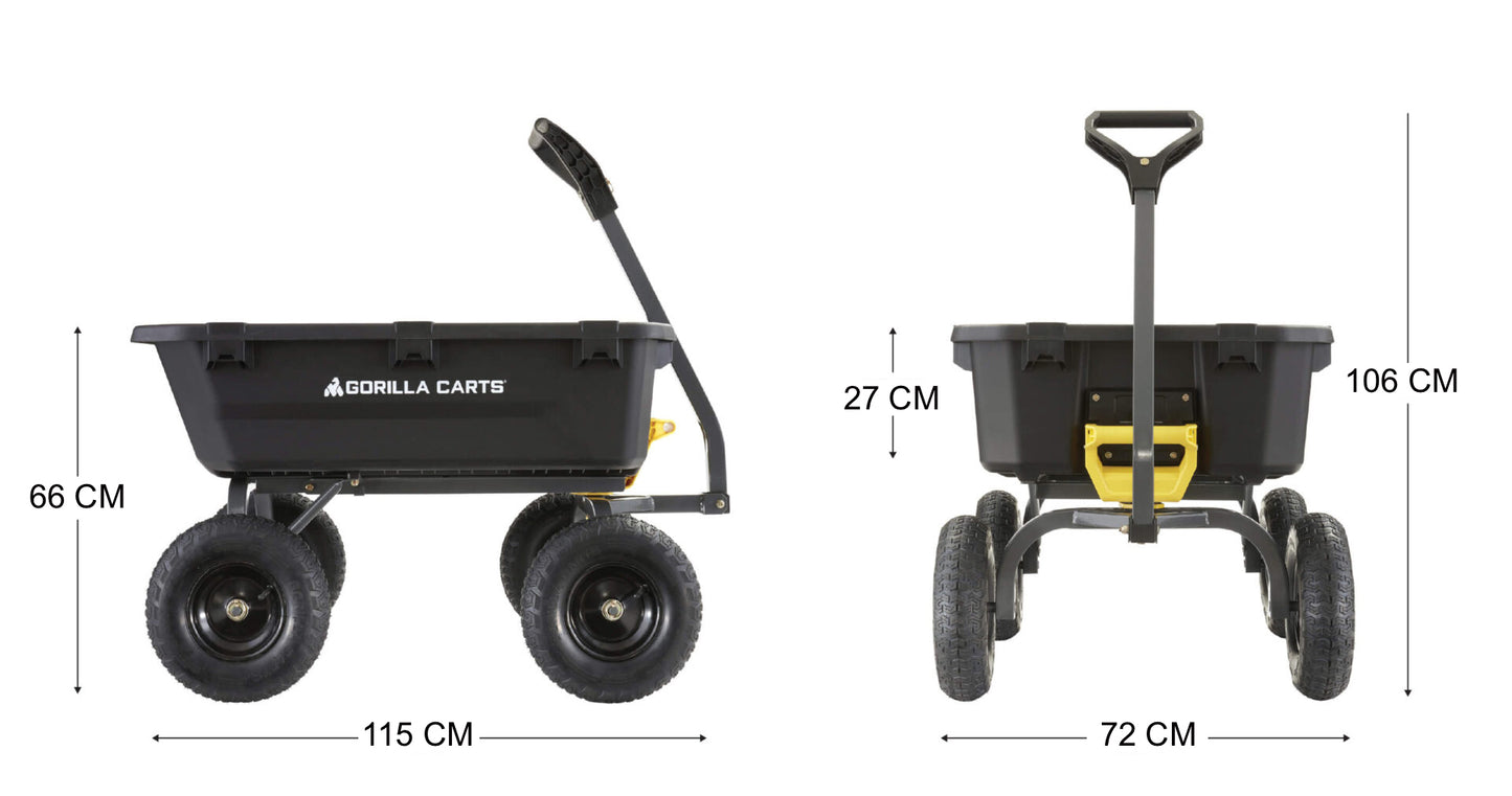 200L POLY DUMP CART