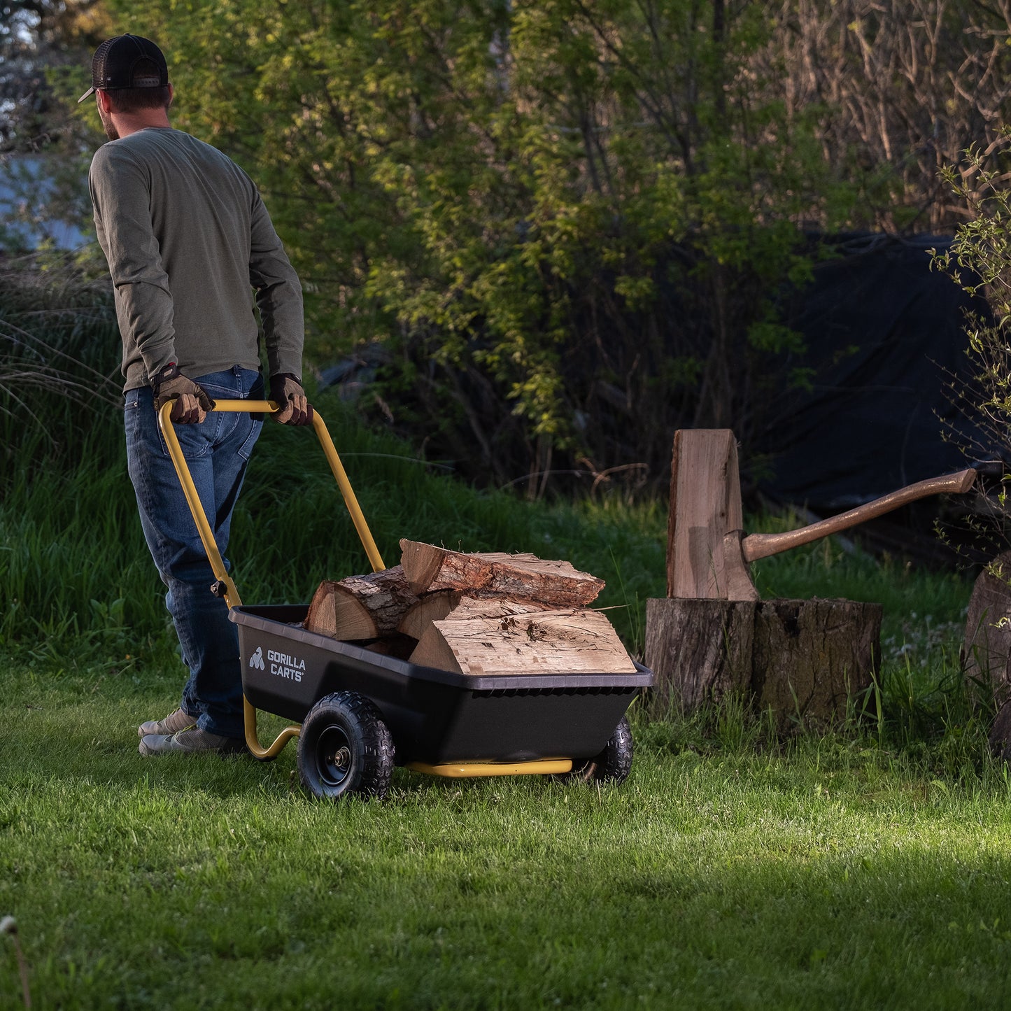 136KG YARD CART