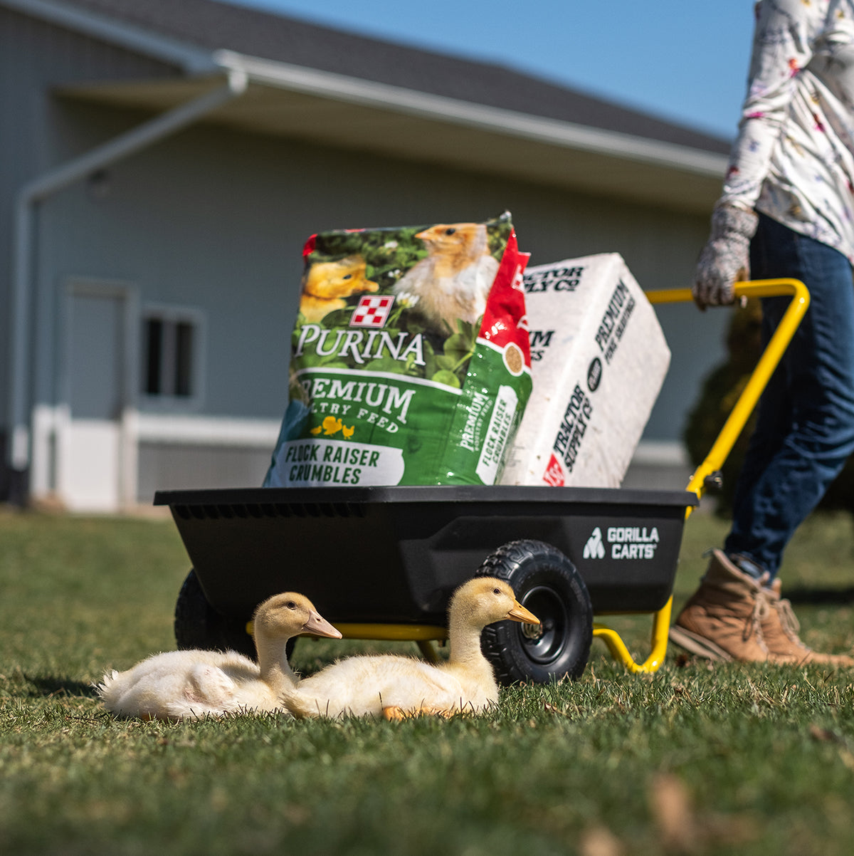 136KG YARD CART