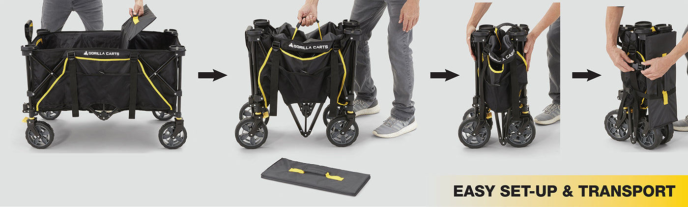 180L FOLDING OUTDOOR WAGON