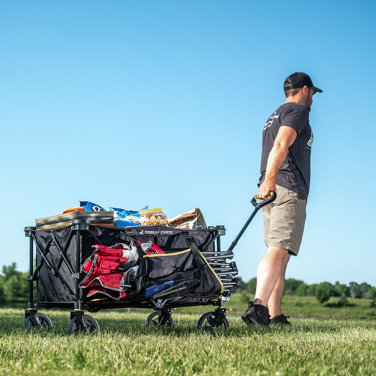 180L FOLDING OUTDOOR WAGON