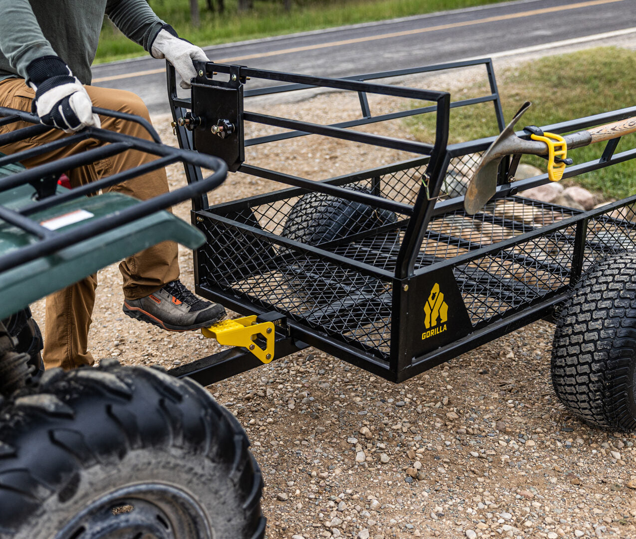 HEAVY DUTY ATV TRAILER