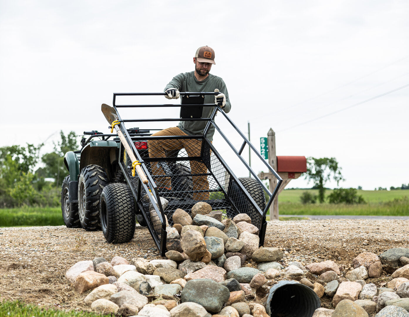 HEAVY DUTY ATV TRAILER