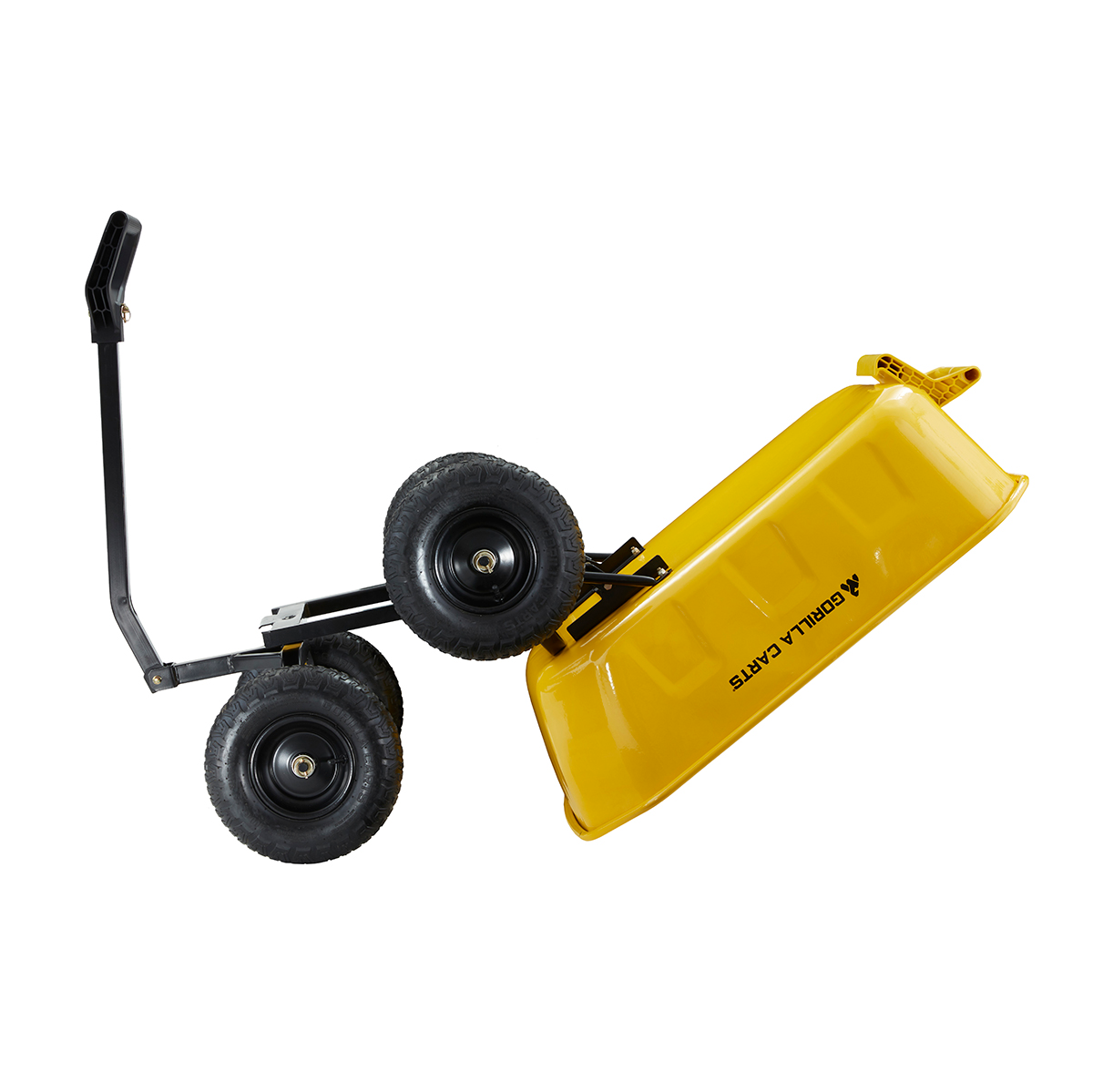 GORILLA CARTS 545KG STEEL DUMP