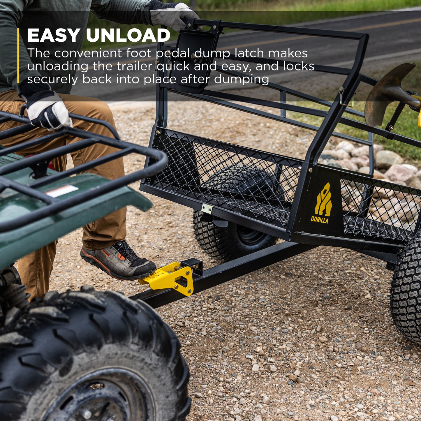 HEAVY DUTY ATV TRAILER