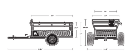 HEAVY DUTY ATV TRAILER