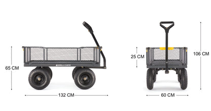 170L STEEL MESH UTILITY
