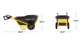 EVOLUTION 198L WHEELBARROW