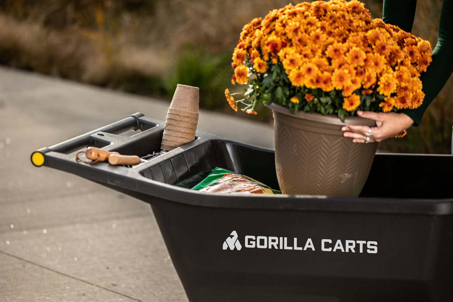 270KG GARDEN YARD CADDY