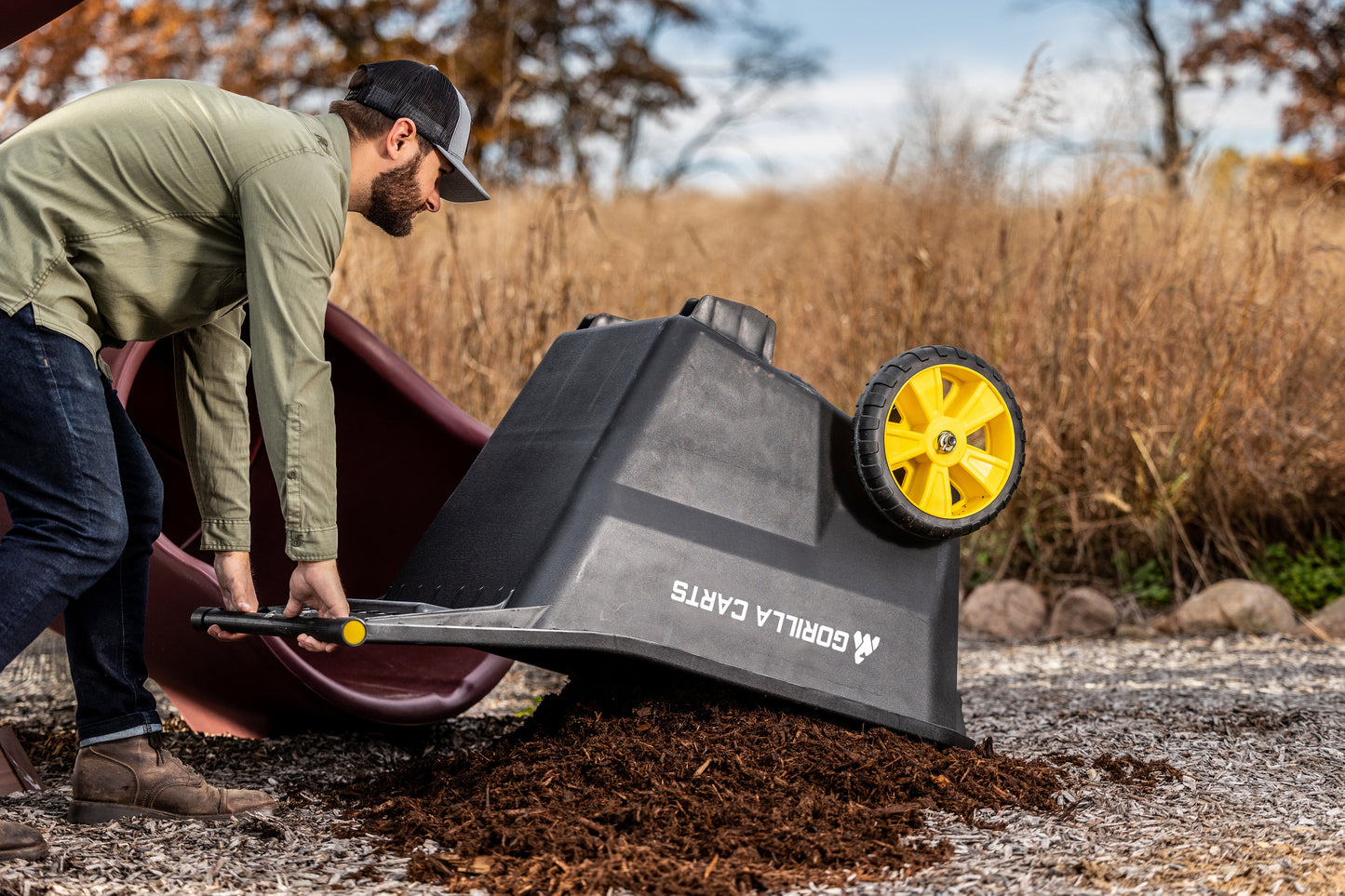 270KG GARDEN YARD CADDY