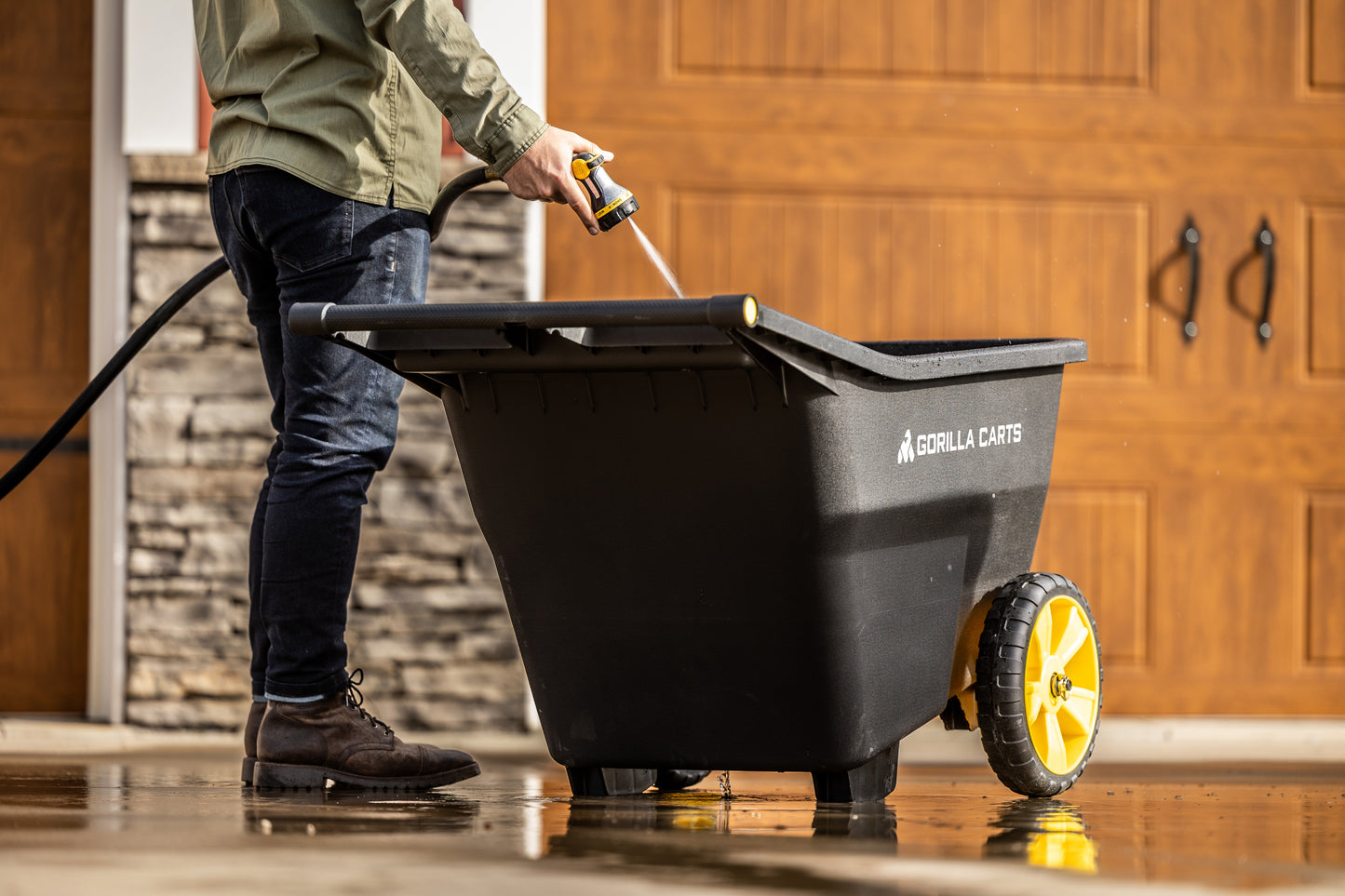 270KG GARDEN YARD CADDY